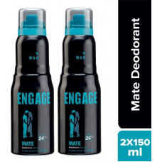 Deals and Offers on - Engage Mate Deodorant Spray - For Men(150 ml) Deodorant Spray - For Men(150 ml, Pack of 2) Deals, Discounts & Offers on - Engage Mate Deodorant Spray - For Men(150 ml) Deodorant Spray - For Men(150 ml, Pack of 2)