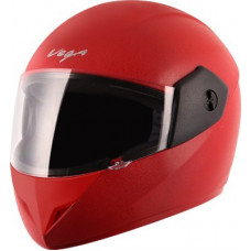 Deals and Offers on - VEGA Cliff Motorsports Helmet(Red) Deals, Discounts & Offers on - VEGA Cliff Motorsports Helmet(Red)
