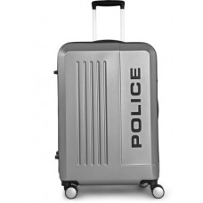 Deals and Offers on - PoliceMedium Check-in Luggage (66 cm) - SO6 - Silver Deals, Discounts & Offers on - PoliceMedium Check-in Luggage (66 cm) - SO6 - Silver