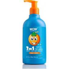 Deals and Offers on Baby Care - WOW Skin Science Kids 3 in 1 Head to Toe Wash - Sweet Orange - 300 mL(300 ml) Deals, Discounts & Offers on Baby Care - WOW Skin Science Kids 3 in 1 Head to Toe Wash - Sweet Orange - 300 mL(300 ml)