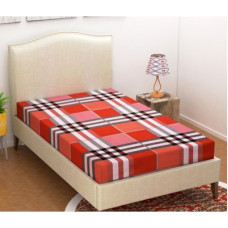 Deals and Offers on - Flipkart SmartBuy 152 TC Microfiber Single Checkered Bedsheet(Pack of 1, Peach) Deals, Discounts & Offers on - Flipkart SmartBuy 152 TC Microfiber Single Checkered Bedsheet(Pack of 1, Peach)