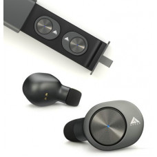 Deals, Discounts & Offers on Headphones - Boult Audio Airbass Twinpods Bluetooth Headset(Grey, True Wireless)