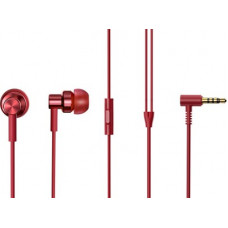 Deals, Discounts & Offers on Headphones - Redmi by Mi Hi-Resolution Audio Wired Headset(Red, In the Ear)