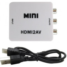 Deals, Discounts & Offers on Accessories - Terabyte TV-out Cable MINI HDMI2AV HD Video Converter(White, For TV)