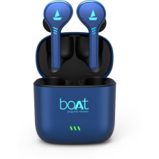 Deals, Discounts & Offers on Headphones - boAt Airdopes 431 Bluetooth Headset(Blue, True Wireless)