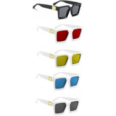 Deals and Offers on Sunglasses & Eyewear Accessories - kingsunglassesUV Protection Rectangular Sunglasses (55)(For Men & Women, Black, Red, Blue, Yellow, Black) Deals, Discounts & Offers on Sunglasses & Eyewear Accessories - kingsunglassesUV Protection Rectangular Sunglasses (55)(For Men & Women, Black, Red, Blue, Yellow, Black)