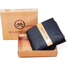 Deals, Discounts & Offers on  - WILDMOuNTMen Black Artificial Leather Wallet(6 Card Slots)