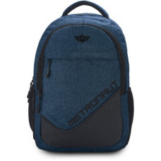 Deals, Discounts & Offers on Backpacks - METRONAUTMedium 30 L Laptop Backpack Khadi Textured Hi storage(Blue)