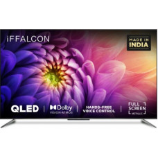 Deals, Discounts & Offers on Entertainment - [For Axis Credit Card Users] iFFALCON 138.6 cm (55 inch) QLED Ultra HD (4K) Smart Android TV HandsFree Voice Search(55H71)