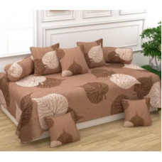 Deals, Discounts & Offers on  - Flipkart SmartBuy Polycotton Damask Diwan Set