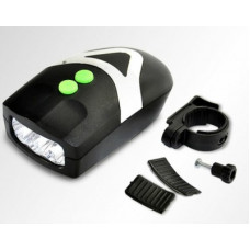 Deals and Offers on Accessories - FASTPED Cool Bell with 3 LED Light Bicycle Bell(Black) Deals, Discounts & Offers on Accessories - FASTPED Cool Bell with 3 LED Light Bicycle Bell(Black)