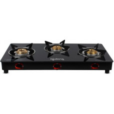 Deals and Offers on - Lifelong LLGS23 Glass Manual Gas Stove(3 Burners) Deals, Discounts & Offers on - Lifelong LLGS23 Glass Manual Gas Stove(3 Burners)