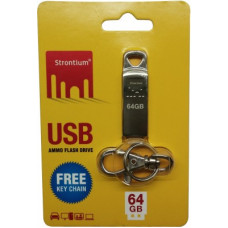 Deals, Discounts & Offers on Storage - Strontium USB Ammo 64 GB Pen DriveSilver)