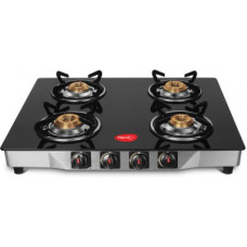 Deals, Discounts & Offers on  - [Pre-Book] Pigeon Ultra Glass, Stainless Steel Manual Gas Stove(4 Burners)
