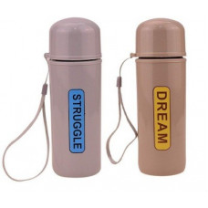 Deals, Discounts & Offers on  - AVMART Pack of 2 Dream Multi Color Water Bottle Leak Proof, Strong Body 300 ml Bottle(Pack of 2, Multicolor, Plastic, Glass)