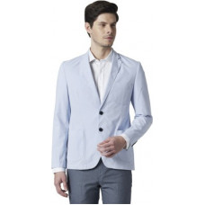 Deals, Discounts & Offers on  - [Pre-Book] PARK AVENUESolid Single Breasted Casual Men Full Sleeve Blazer(Light Blue)