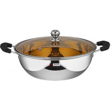 Deals, Discounts & Offers on Cookware - [Pre-Book] Butterfly Kadhai 24.3 cm diameter with Lid 2 L capacity(Stainless Steel)