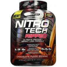 Deals, Discounts & Offers on  - [Pre-Book] Muscletech Performance Series Nitrotech Ripped Whey Protein(1.81 kg, Chocolate Fudge Brownie)