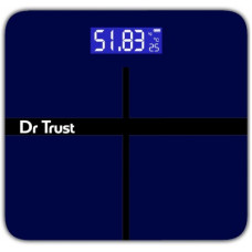Deals, Discounts & Offers on Electronics - [Pre-Book] Dr. Trust (USA) Executive Rechargeable Digital Weighing Scale Electronic Weight Machine For Human Body with Temperature Display( USB Cable Included) Weighing Scale(Blue)