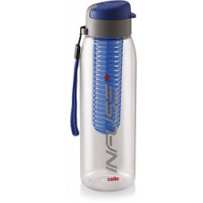 Deals, Discounts & Offers on  - [Pre-Book] cello Infuse Plastic Water Bottle, 800 ml,Blue 800 ml Bottle(Pack of 1, Blue, Plastic)