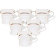 Deals, Discounts & Offers on  - [Pre Book] CLAY CRAFT CM-GINGER-GL110 Ceramic Coffee Mug(220 ml, Pack of 6)