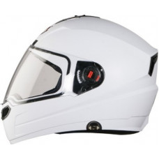Deals, Discounts & Offers on  - Steelbird SBA-1 7Wings Hands Free Full Face Helmet Motorbike Helmet(White with Plain Visor)