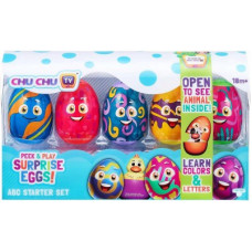 Deals, Discounts & Offers on Toys & Games - [Pre Book] Peek & Play Surprise Eggs CHU CHU TV Surprise Eggs by Chuchu TV: ABC Starter Set For 18 month and above