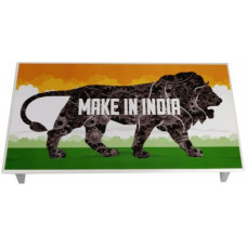 Deals, Discounts & Offers on Vegetables & Fruits - [Pre Book] Furn Master Wood Portable Laptop Table(Finish Color - Top-White Leg-Light Grey, Pre Assembled)