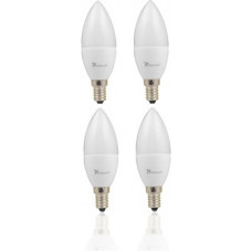 Deals, Discounts & Offers on  - [Pre Book] Syska 3 W Candle E14 LED Bulb(Yellow, Pack of 4)