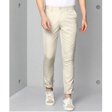 Deals, Discounts & Offers on  - [Size 34] [Pre Book] METRONAUTRegular Fit Men Cotton Blend Cream Cotton Blend Trousers