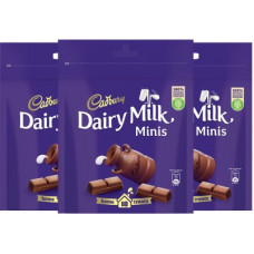 Deals, Discounts & Offers on Food and Health - Cadbury Dairy Milk Chocolate Home Treats, 126g - Pack of 3 Bars(3 x 126 g)