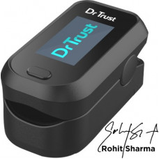 Deals, Discounts & Offers on Electronics - Dr. Trust (USA) Model 210 FingerTip Oxy meter Finger Oxygen Saturation Heart Rate Monitor Pulse Oximeter(Black)