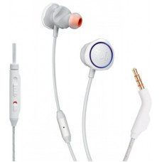 Deals, Discounts & Offers on Headphones - JBL Quantum 50 Wired Gaming Headset(White, Blue, In the Ear)