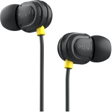 Deals, Discounts & Offers on Headphones - Mivi Rock Roll E5 With HD Sound Wired Headset(Black, In the Ear)