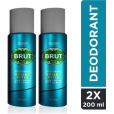Deals, Discounts & Offers on  - BRUT Sport Style Deodorant Spray For Men Deodorant Spray - For Men(400 ml, Pack of 2)