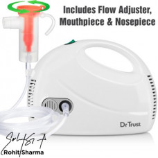 Deals, Discounts & Offers on Electronics - Dr. Trust (USA) Model 407 Respiratory Steam Nebuliser Machine With Complete Kit For Baby ,Adults , kids & Asthma Inhaler Patients Nebulizer(White)