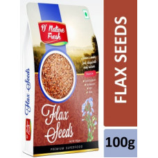Deals, Discounts & Offers on Food and Health - D NATURE FRESH Brown Flax Seeds(100 g)