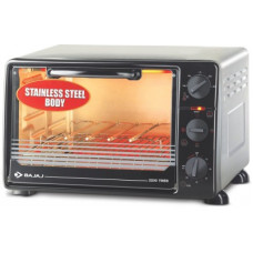 Deals, Discounts & Offers on Personal Care Appliances - [For ICICI Credit card] BAJAJ 22-Litre 2200TMSS Oven Toaster Grill (OTG)(Black/Stainless Steel)