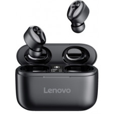 Deals, Discounts & Offers on Headphones - Lenovo HT18_BLACK Bluetooth Headset(Black, True Wireless)