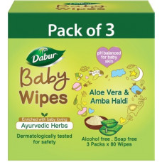 Deals and Offers on Baby Care - Dabur Baby Wipes with Moisture Lock Cap |Contains Aloevera| No Parabens & Phthalates(240 Wipes) Deals, Discounts & Offers on Baby Care - Dabur Baby Wipes with Moisture Lock Cap |Contains Aloevera| No Parabens & Phthalates(240 Wipes)