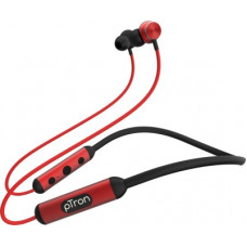 Deals, Discounts & Offers on Headphones - PTron InTunes Ultima With Mega Bass Bluetooth Headset(Black, Red, In the Ear)