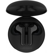 Deals, Discounts & Offers on Headphones - [For ICICI Credit Card Users] LG TONE Free HBS-FN4 with British Meridian Sound & Noise Isolation Bluetooth Headset(Black, True Wireless)