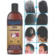Deals, Discounts & Offers on  - Regolith Onion Hair Oil with 14 Essential Oils, Onion Hair Oil For Hair Growth For Specially Men & Women Hair Oil(60 ml)
