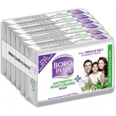 Deals, Discounts & Offers on  - BOROPLUS Antiseptic Plus Moisturising Soap - Neem, Tulsi and Aloe Vera(6 x 125 g)