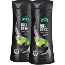 Deals, Discounts & Offers on  - Joy Hair Fruits Shining Black Conditioning Shampoo (Pack of 2 x 340 ml)(680 ml)
