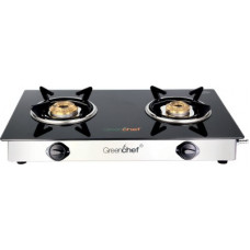 Deals, Discounts & Offers on  - Greenchef Crystal Glass Manual Gas Stove(2 Burners)