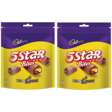 Deals, Discounts & Offers on Food and Health - Cadbury 5 Star Chocolate Home Treats, 200g(Pack of 2) Bars(2 x 200 g)