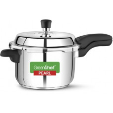 Deals, Discounts & Offers on Cookware - Greenchef Pearl 5 L Induction Bottom Pressure Cooker(Stainless Steel)