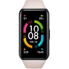 Deals, Discounts & Offers on  - Honor Band 6(Coral Pink Strap, Size : Regular)