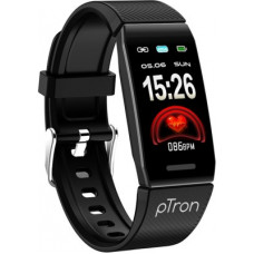 Deals, Discounts & Offers on  - PTron Pulsefit F121(Black Strap, Size : Regular)